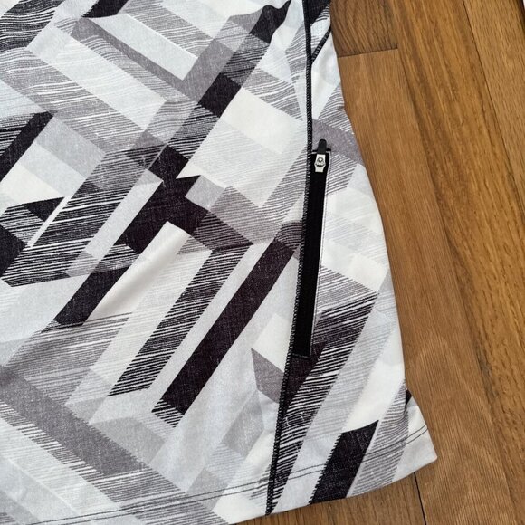 Coolibar UPF 50+ Women's Accelera Tee Fitness Gray/ White Size Small - Picture 6 of 7